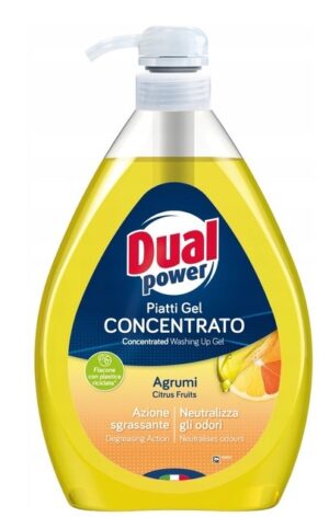 Płyn do mycia naczyń Dual Power cytrusowy 1 l