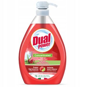 Płyn do mycia naczyń Dual Power Aloe & Melograno 1 l