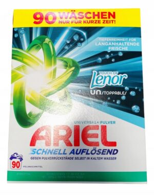 Proszek do prania ARIEL Universal+Touch Of Lenor Unstoppables 4,95kg 90 prań
